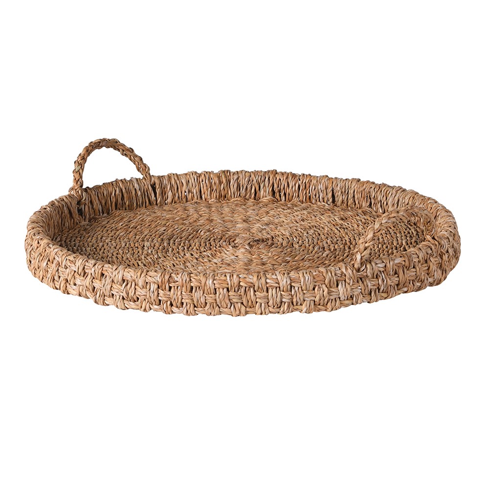 Round Seagrass Tray