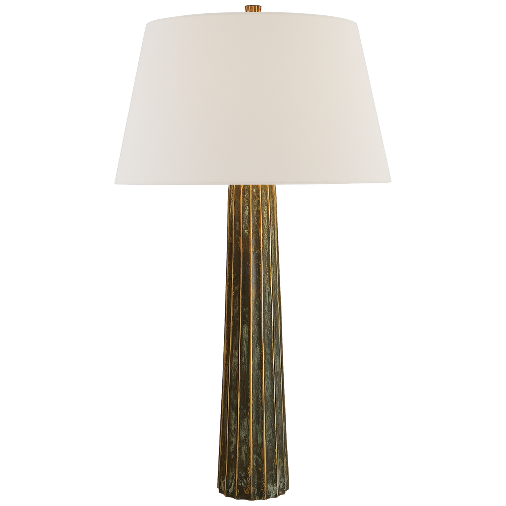 Fluted Spire Large Table Lamp