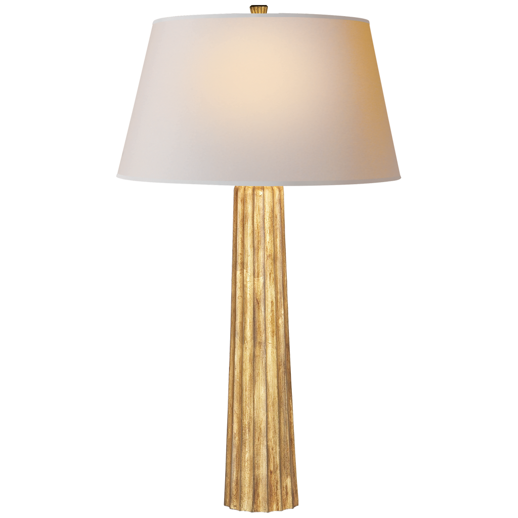 Fluted Spire Large Table Lamp