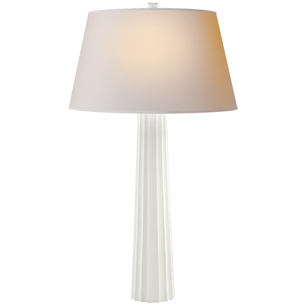 Fluted Spire Large Table Lamp