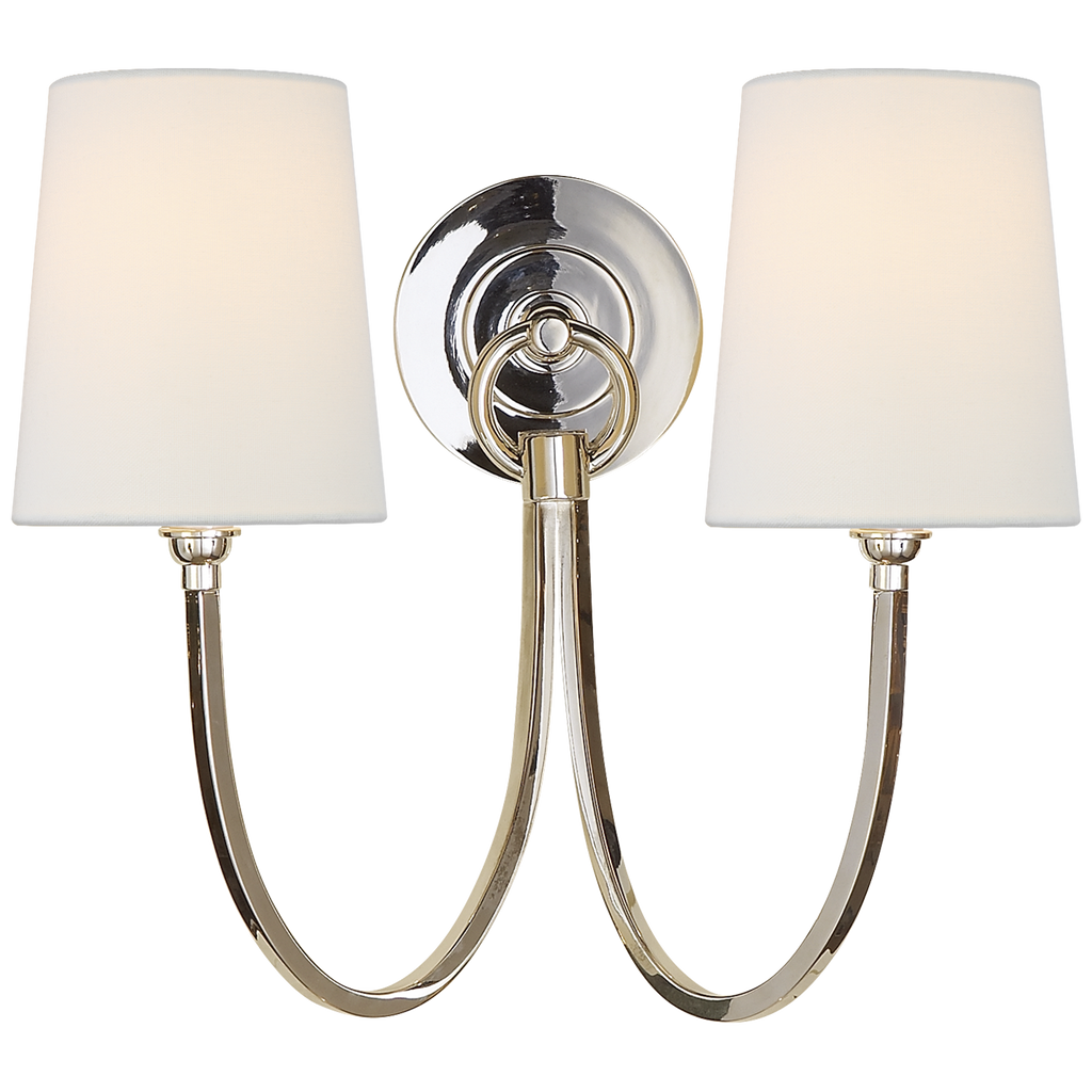 Reed Double Sconce